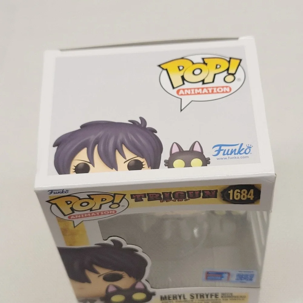 Funko Pop! Meryl Stryfe with Kuroneko #1684 Trigun 2024 NYCC‎ Fall Convention